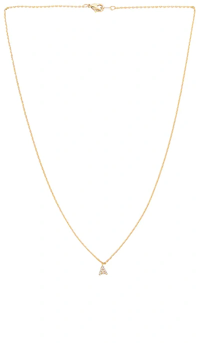 Petit Moments Call Me By Your Name Necklace In Gold