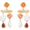 Petit Moments Cascais Drop Earrings In Sunset
