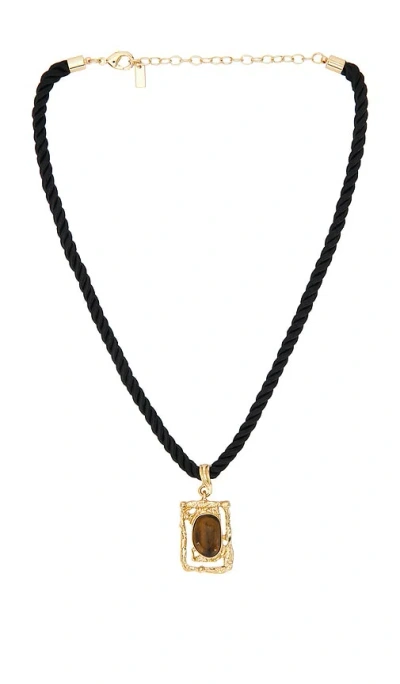 Petit Moments Coastal Gem Necklace In Green