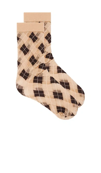 Petit Moments Constance Socks In Brown