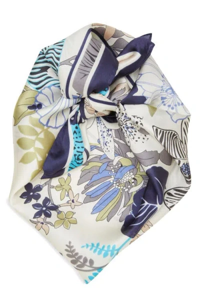 Petit Moments Countryside Square Scarf In Multi