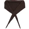 Petit Moments Courchevel Triangle Scarf In Brown