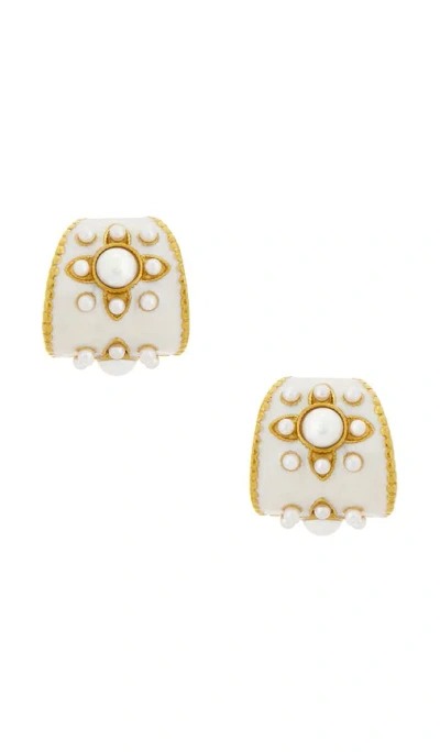 Petit Moments Daisy Earrings In Purple