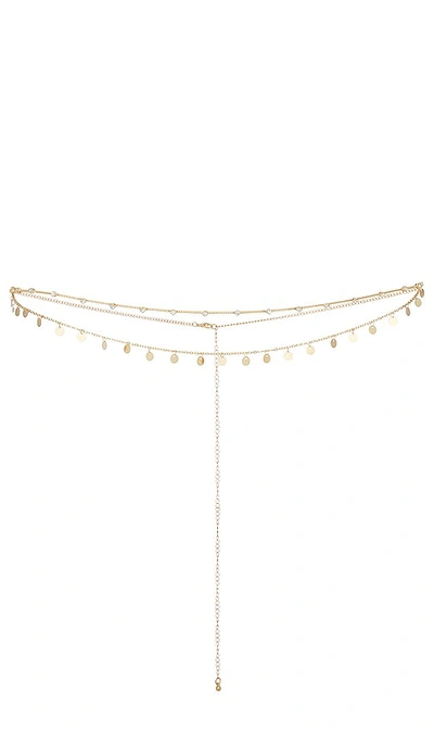 Petit Moments Dazed Body Chain In Gold