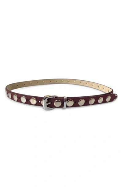 Petit Moments Disc Stud Belt In Black