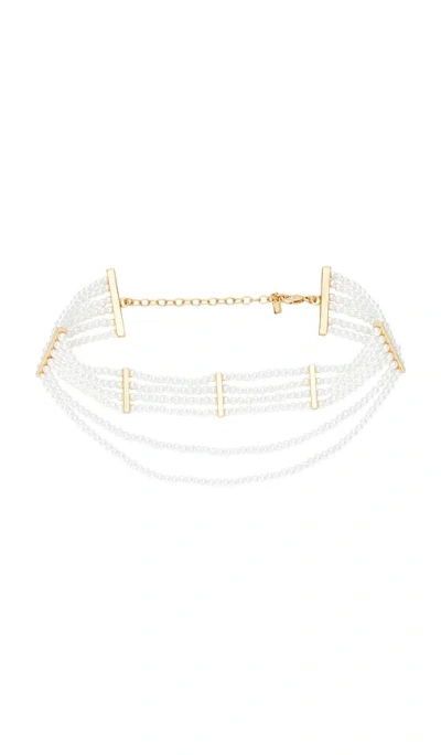 Petit Moments Drift Necklace In Gray