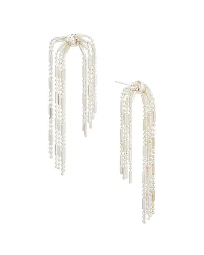 Petit Moments Drop Dangle Earrings In White