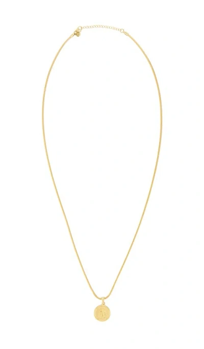 Petit Moments Dubloon Necklace In Gold
