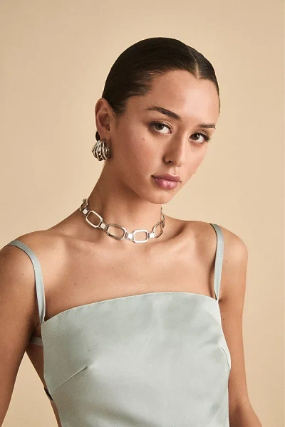 Petit Moments Ela Necklace In Silver, Women's At Urban Outfitters