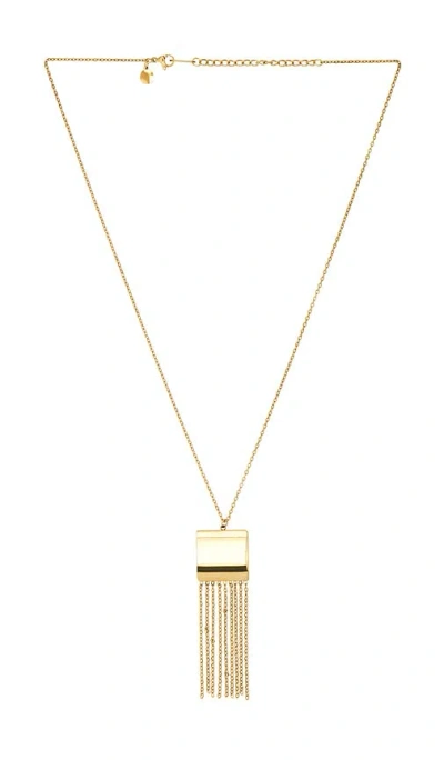 Petit Moments Fridge 垂褶项链 In Gold
