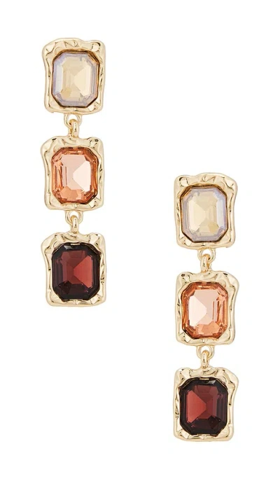 Petit Moments Glow Earrings In Animal Print
