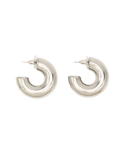 Petit Moments Hoop Earrings In Silver