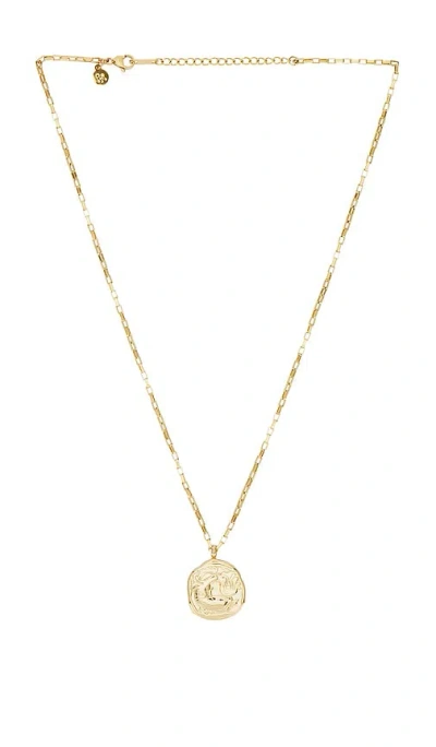 Petit Moments Horoscope Charm Necklace In 金色