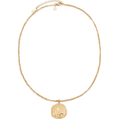 Petit Moments Horoscope Charm Necklace In Gold