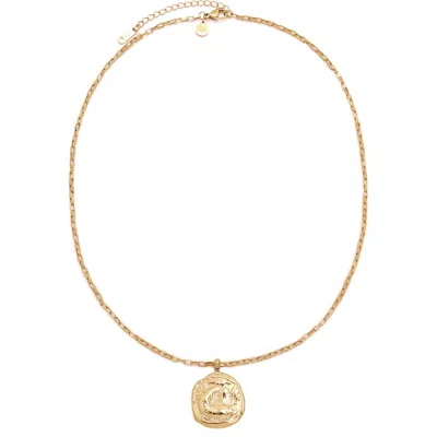 Petit Moments Horoscope Charm Necklace In Gold