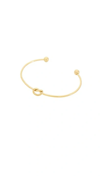 Petit Moments Knot Bracelet In Metallic