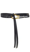 Petit Moments Loop Belt In Black