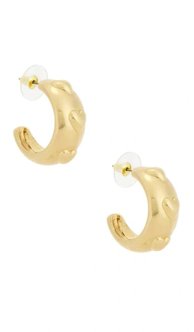 Petit Moments Lore Hoop Earrings In Gold