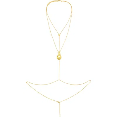 Petit Moments Lua Body Chain In Gold
