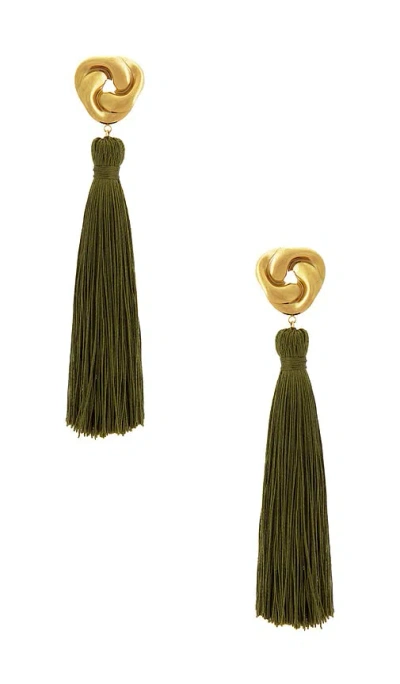 Petit Moments Maddie Earrings In Olive