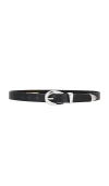Petit Moments Marisa Belt In Black/silver
