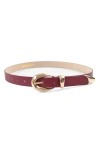 Petit Moments Marisa Faux Suede Belt In Multi