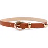 Petit Moments Marisa Leather Belt In Brown