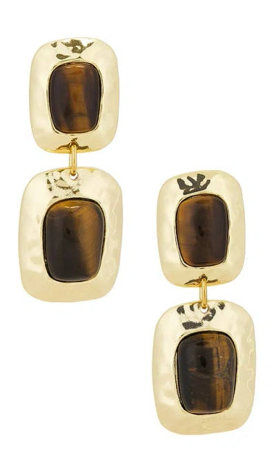 Petit Moments Martina Drop Earrings In Brown