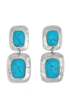 Petit Moments Martina Drop Earrings In Metallic