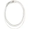 Petit Moments Melvoa Set Of 3 Necklaces In Silver