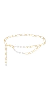 Petit Moments Mila Chain Belt In 金色