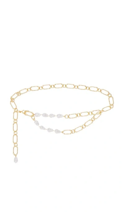 Petit Moments Mila Chain Belt In 金色
