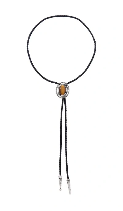 Petit Moments Milton Bolo Necklace In Brown
