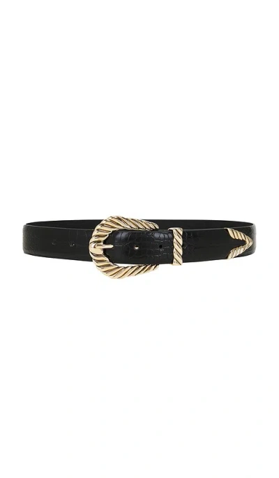 Petit Moments Modern Rodeo Belt In Black