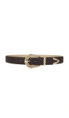 Petit Moments Modern Rodeo Belt In Black