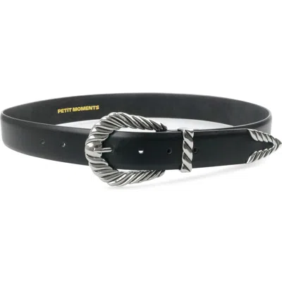 Petit Moments Modern Rodeo Belt In Black