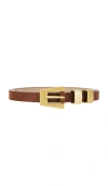Petit Moments Modern Slim Belt In Brown