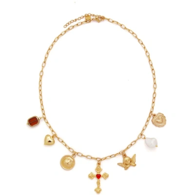 Petit Moments Nirvana Charm Necklace In Gold