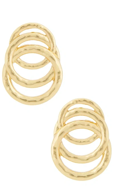 Petit Moments Orbit Earrings In Gold