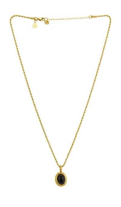 Petit Moments Perlina Necklace In Metallic Gold