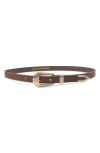 Petit Moments Phoenix Belt In Brown/ Gold