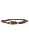 Petit Moments Phoenix Belt In Brown/gold