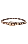 Petit Moments Phoenix Disc Belt In Brown/ Gold