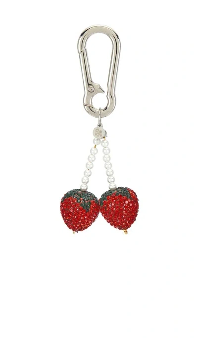 Petit Moments Picnic Keychain In Metallic