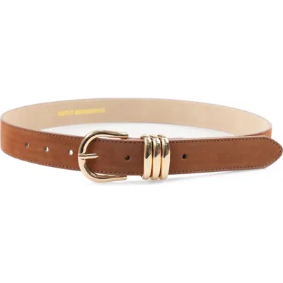 Petit Moments Polished Belt In Brown