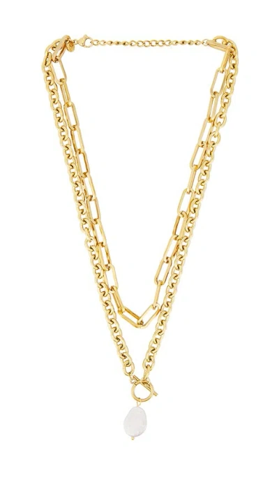 Petit Moments Reading Necklace In Gold