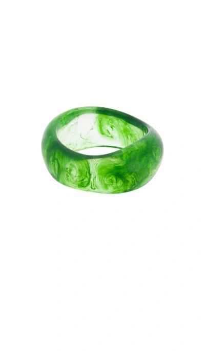 Petit Moments Resin Cuff In Green