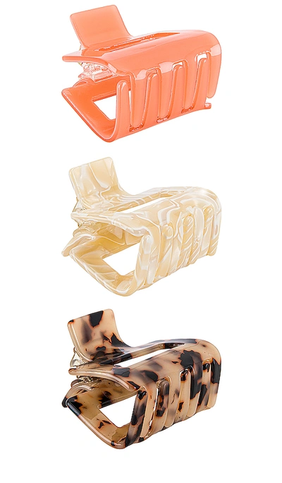 Petit Moments Roxanne Hair Clip Set In Multi