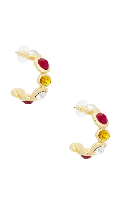 Petit Moments Sevilla Hoop Earrings In Gray