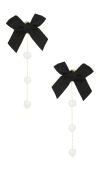 Petit Moments Smith Bow Earrings In Metallic Gold